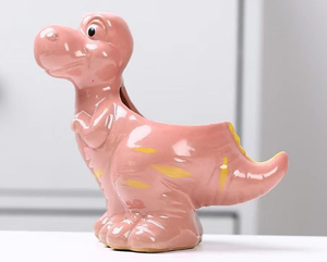 <span class=keywords><strong>Maceta</strong></span> <span class=keywords><strong>de</strong></span> Cerámica con Diseño <span class=keywords><strong>de</strong></span> <span class=keywords><strong>Dinosaurio</strong></span>, Creativa, con Orificio <span class=keywords><strong>de</strong></span> Drenaje, para Plantas Suculentas y Carnosas, Decoración para Hogar y Jardín, Venta al Por Mayor - Product Image 6