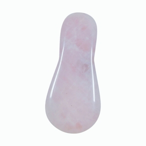 Venta al por Mayor de Fábrica: Piedra Natural para Masaje Gua Sha, Cuarzo Rosa, Terapia Facial Guasha - Product Image 1
