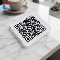 Tarjeta Programable para Redes Sociales, Placa de Exhibición Personalizada Impresa, Adhesivos Acrílicos con NFC