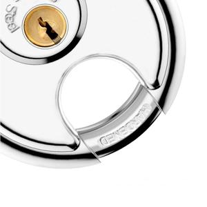 YH1256 Candado con llave <span class=keywords><strong>ultra</strong></span> protector 2 llaves Grillete blindado endurecido para unidad de almacenamiento Remolques Valla Garajes Cobertizo Almacenamiento - Product Image 4