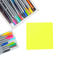 Bloc-notes personnalisé avec logo, palette en bois carrée, bloc-notes de bureau, bloc de papier personnalisé, cube de notes