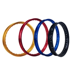 Juego de Ruedas de Motocross 21x1.6 19x2.15, Aleación de Aluminio CNC 7050-T6, <span class=keywords><strong>125</strong></span>/250/450cc, Alta Durabilidad, para Carreras, con Radios, DOT - Product Image 2