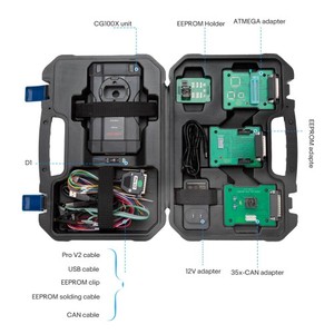 โปรแกรมเมอร์ CGDI CG100X ปี 2026 สำหรับรีเซ็ตถุงลมนิรภัยและการอ่านชิป รองรับ MQB เพิ่ม RH850 R7F701407 แถมฟรี Pro V2 และอะแดปเตอร์ D1 D2 - Product Image 4