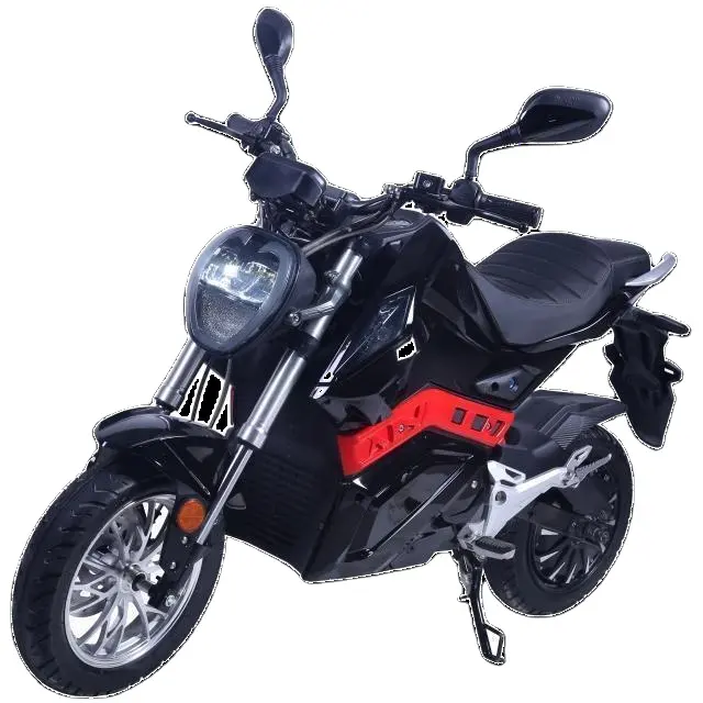 새로운 스타일 전기 오토바이 72V 브레이크 고정 배터리 전체 서스펜션 전기 오토바이