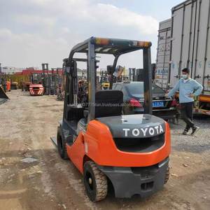 Montacargas Diésel Usado Original Japonés de 1 Tonelada, 95% Nuevo, Modelo Pequeño 2022 en Venta - Product Image 5