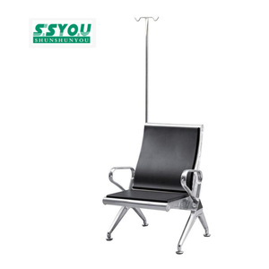 Sillas de Espera Ssyou, Modelo SD-803P, Asientos en Fila con Respaldo Alto, para Uso en Estaciones Públicas, Aeropuertos y Hospitales - Product Image 3