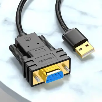 USB to serial port USB to RS232 line [PL2303 chip] blue female 1.8m