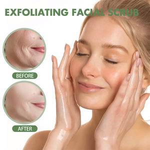 เจลขัดผิวว่านหางจระเข้ โฮยจิ สำหรับรักษาสิว บำรุงผิวชุ่มชื้น ปลอบประโลมผิวหน้าและผิวกาย สครับคุณภาพสูงสำหรับมือ เท้า <span class=keywords><strong>หลัง</strong></span> และผิวกาย - Product Image 3