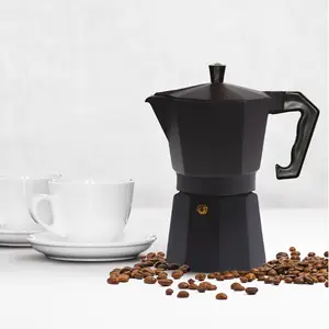 Stovetop Espresso Maker Aluminum 3/6 Cup Coffee Maker Moka Coffee Pot