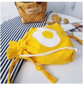 Huahao logo personnalisé sac à cordon coloré en toile de calicot en tissu doux avec double ficelle - Product Image 4