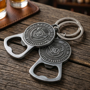 <span class=keywords><strong>D</strong></span>écapsuleur vintage antique en argent, <span class=keywords><strong>d</strong></span>écapsuleur en métal en alliage de zinc <span class=keywords><strong>d</strong></span>écoupé et gravé sur mesure, porte-clés pour bar et cadeaux souvenirs - Product Image 1