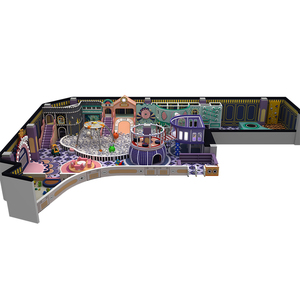 Centre de jeux intérieur pour enfants, trampoline, mur d'escalade, fosse à mousse, aire de jeux commerciale, toboggan, aire de jeux interactive intérieure - Product Image 1