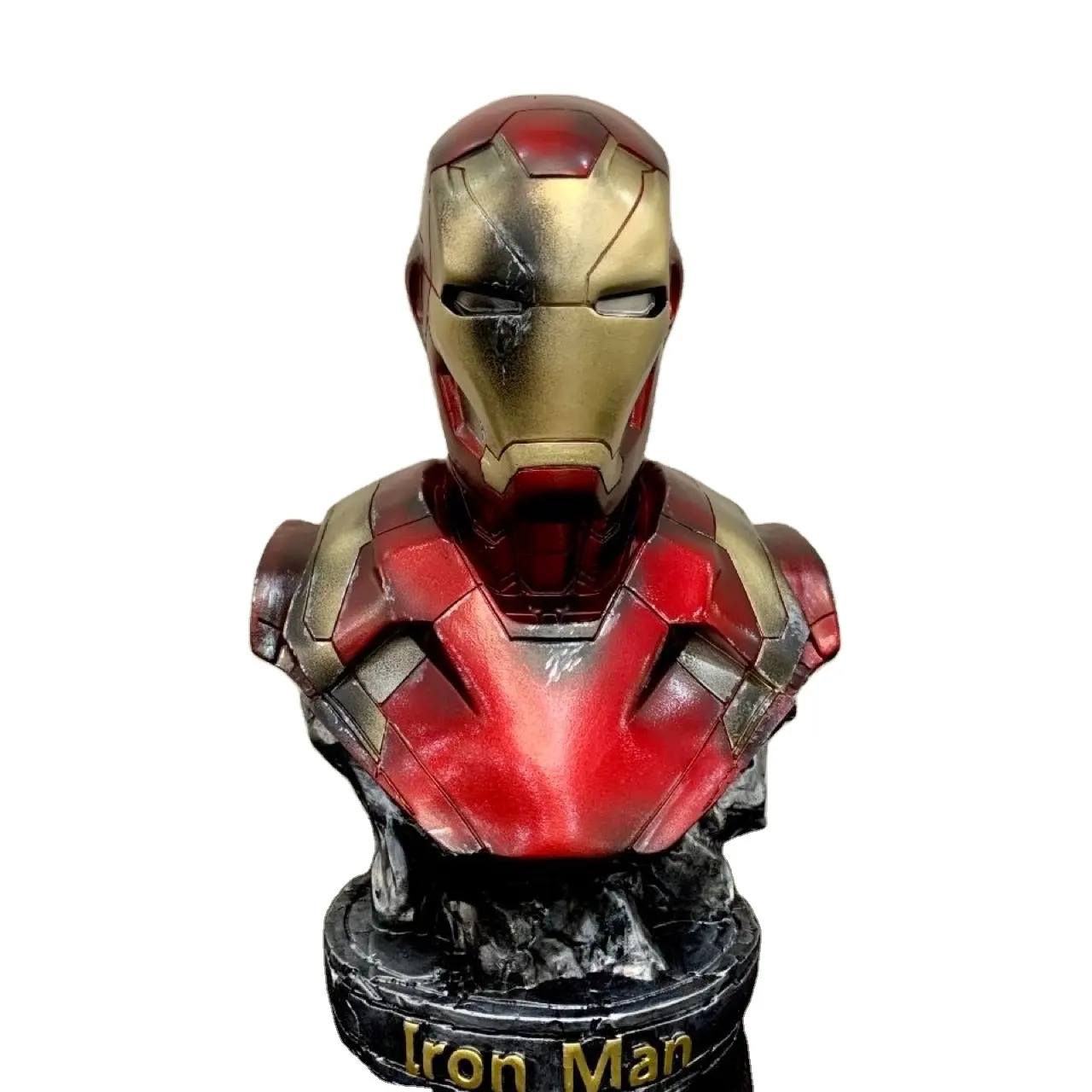 Mainan Hadiah Buatan Tangan Anak-anak 36Cm Bahan Patung Resin American League Of Heroes Steel Spider Bust Panther