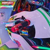 Simulateur de course moto haute vitesse Marwey - Jeu de course moto pour 1 joueur en métal - Prix usine
