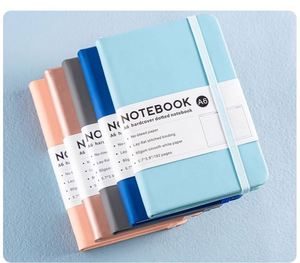 Cuaderno de Tapa Dura de Cuero PU A5 Premium Personalizado con 100 Hojas, Encuadernado Cosido, Rayado, para Uso Escolar y de Oficina - Product Image 3