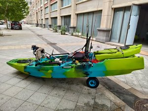 <span class=keywords><strong>Kayak</strong></span> de pêche à pédales, <span class=keywords><strong>kayak</strong></span> à pédales, <span class=keywords><strong>kayak</strong></span> de pêche à propulsion par pédales, <span class=keywords><strong>kayak</strong></span> monoplace à pédales avec moteur électrique - Product Image 3