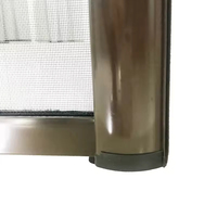 Meilleures ventes - Barrière anti-moustiques et anti-insectes efficace - Portes extérieures en aluminium - Durable - Extra large - Porte coulissante rétractable