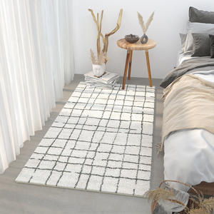 Jiuhua Customizable Modern Japanese Style Imitation Cashmere Bedside <b>Blanket</b> <b>Thick</b> Plush Long Mat Hand Washable for Bedroom - Product Image 5