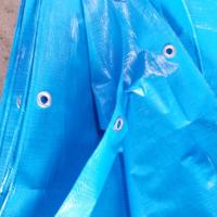 Bâche imperméable de haute qualité, couverture PE personnalisée pour remorque à grain, épandeur, trémie, couverture de bâche pour foin pour extérieur