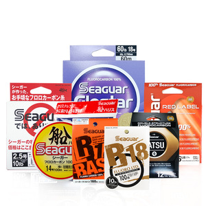 สายฟลูออโรคาร์บอน Seaguar 60 ปอนด์ 60 เมตร สายตกปลาความแข็งแรงสูง สายหลัก สายลีดเดอร์ สายล่อเหยื่อ คาร์บอนไฟเบอร์ ผลิตในญี่ปุ่น - Product Image 1