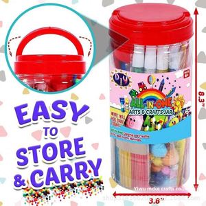 ชุดของเล่นศิลปะและงานฝีมือ DIY แบบรวม ชุดของเล่นเสริมพัฒนาการแบบมอนเตสซอรี่ ชุดงานฝีมือทำเองสำหรับเด็ก ของขวัญคริสต์มาส - Product Image 6