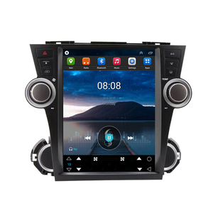 Lecteur DVD de voiture à écran vertical 12,1 pouces TS10S pour Toyota <span class=keywords><strong>Highlander</strong></span> (09-13), lecteur multimédia vidéo sans fil, navigation WiFi DSP - Product Image 1