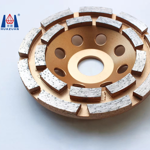 Đôi Hàng phân đoạn bê tông Mài đĩa kim cương Mài bánh xe với kim loại liên kết đại lý cho deburring ứng dụng - Product Image 1
