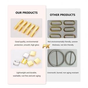 Pour les boucles de soutien-gorge certifiées Oeko-Tex sans nickel en alliage de zinc résistant, connecteur de bikini pour femmes, accessoires - Product Image 5