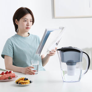 <span class=keywords><strong>Carafe</strong></span> en verre de bonne qualité, purificateur d'eau, pichet d'eau, élimine les bactéries des métaux lourds du chlore - Product Image 5