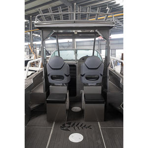 Yacht <span class=keywords><strong>de</strong></span> pêche <span class=keywords><strong>de</strong></span> luxe en Aluminium, cabine centrale, 25ft, 7.5m, bateau avec marche - Product Image 4