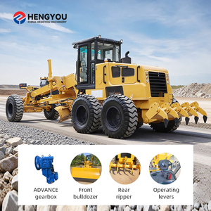 Nuova Motolivellatrice AWD con Motore da 190 CV e Lama da 3,6 m, Mini Livellatrice Stradale Idraulica in Vendita - Product Image 2