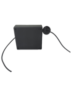 Câble plat rétractable portable USB Type C de 2,5 m, cordon d'extension, cordon de charge DYH-1816, câble USB rétractable à une seule extrémité