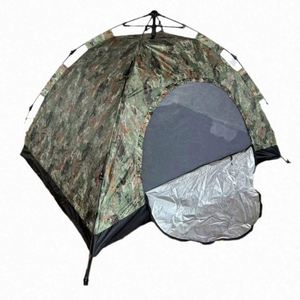 Tente de camping camouflage à ouverture rapide automatique quatre saisons pour 1-2 personnes, en polyester 190T, 2000-3000 mm - Product Image 1