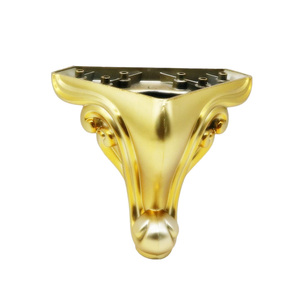Accessoires de quincaillerie d'ameublement Décoration intérieure Pieds de <span class=keywords><strong>canapé</strong></span> dorés Meubles en métal Armoires de lit Pieds de table basse - Product Image 2