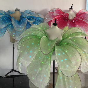 Faldas de baile de pétalos luminosos con luz LED, <span class=keywords><strong>ropa</strong></span> de baile al por mayor para mujer - Product Image 1