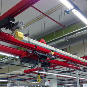 Sistema de grúa de riel aéreo KBK flexible de 3 toneladas independiente personalizado - Product Image 4