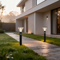Lampe solaire LED de projection pour jardin extérieur, pelouse, villa, cour, allée, parc, décoration paysagère
