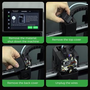 โมดูลปรับระดับเตียง Creality K2 Plus Strain Gauge สีดำ สำหรับ K2 K2 Pro เซ็นเซอร์ปรับระดับอัตโนมัติ - Product Image 4