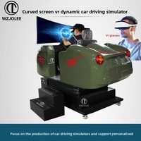 Simulateur de conduite automobile tout-en-un, modèle VR dynamique pour la formation, équipement éducatif