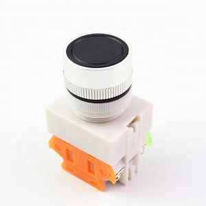 LAY37-11BN 22 Millimetri 1NO1NC Momentaneo Interruttore di Pulsante di Plastica 4 Viti 10A 600V Potere di Auto Pulsante di Reset Interruttore - Product Image 2