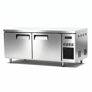 Refrigerador de Acero Inoxidable de 2 Puertas para Cocina Comercial, Precio de Fábrica, para Uso en Hoteles - Product Image 1