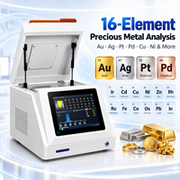 Analyseur de métaux précieux XRF de paillasse non destructif pour le test de pureté du carat des bijoux