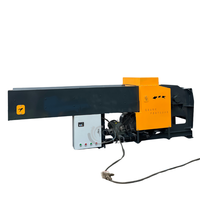 Broyeur à bois électrique polyvalent Youwell à alimentation forcée automatique, machine à sciure haute productivité pour déchets de bois secs et humides