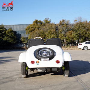 <span class=keywords><strong>Auto</strong></span> Decappottabile Bianca per Turismo, Roadster Classica Vintage Retrò per il Tempo Libero - Product Image 5