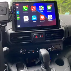Autoradio Vidéo Pour Citroën Berlingo Android 13 GPS Navi Head Unit 2019 Peugeot Partner Pour Peugeot Rifter 2020 Pour opel combo