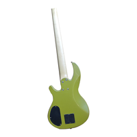 Guitare Basse Électrique Chinoise Mollo F-B400 en Peuplier Massif, Fourniture OEM, 4 Cordes, Manche en Érable de Haute Qualité, Sans Tête, Corne de Laurier