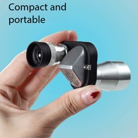 Teleskop Zoom Saku Mini Monokuler 8X20 untuk Berburu, Berkemah, Mendaki, dan Fotografi