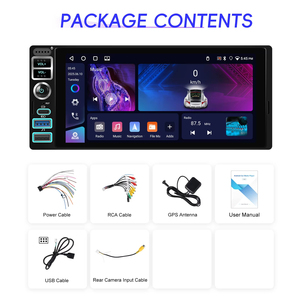 วิทยุติดรถยนต์ Podofo 6.9 นิ้ว 4+64G ระบบแอนดรอยด์ รองรับ Wireless CarPlay/Android Auto หน้าจอ IPS พร้อม GPS WIFI BT AI DSP BT EQ ระบบเสียงสเตอริโอในรถยนต์ ODM - Product Image 6