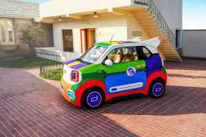 รถยนต์พลังงานไฟฟ้า xiaoma bestune bestune PONY MINI EV สีรุ้งใหม่จากประเทศจีน - Product Image 6
