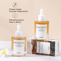 Sérum Visage à l'Extrait de Centella Asiatica Marque Blanche, Solution Tout-en-Un pour Apaiser les Peaux Sensibles et Acnéiques, Format Ampoule